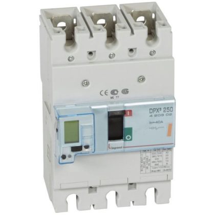   LEGRAND 420302 DPX3 250 40A 3P S2 25kA compact circuit breaker