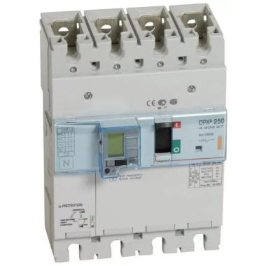 LEGRAND 420327 DPX3 250 160A 4P + ÁVK S2 25kA combined circuit