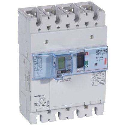   LEGRAND 420355 DPX3 250 100A 4P + ÁVK S2 36kA combined circuit