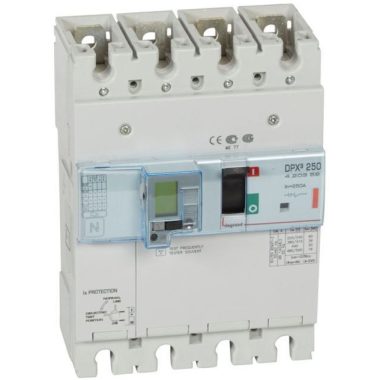 LEGRAND 420359 DPX3 250 250A 4P + ÁVK S2 36kA combined circuit