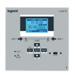   LEGRAND 422681 Forrásátkapcsoló automatika Standard, LCD kijelzővel