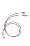 LEGRAND 632765 LEGRAND patch cable RJ45-RJ45 Cat5e unshielded (U/UTP) PVC 1 meter light pink d: 4.8mm AWG26 LinkeoC