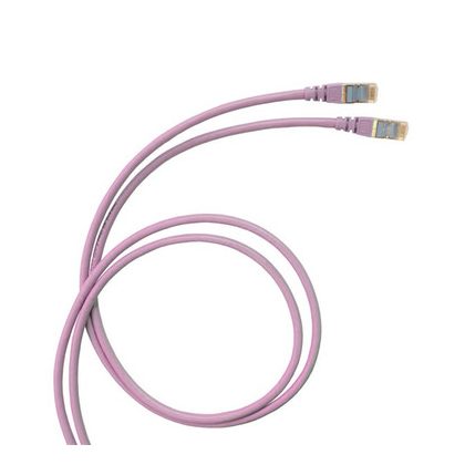   LEGRAND 632765 LEGRAND patch cable RJ45-RJ45 Cat5e unshielded (U/UTP) PVC 1 meter light pink d: 4.8mm AWG26 LinkeoC