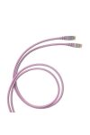 LEGRAND 632767 LEGRAND patch cable RJ45-RJ45 Cat5e unshielded (U/UTP) PVC 2 meters light pink d: 4.8mm AWG26 LinkeoC