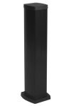 LEGRAND 653045 Snap-on mini-column, 4 compartments, 0.68m, black