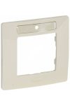 LEGRAND 665016 Niloé frame 1 with label holder, beige