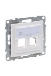 LEGRAND 721145 Suno kettős keystone adapter, fehér