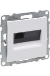 LEGRAND 721150 Suno RJ45 Cat.5E UTP aljzat, fehér