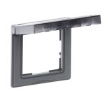 LEGRAND 721344 Suno 1-es keret, IP44, alumínium