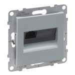 LEGRAND 721354 Suno RJ45 Cat.6A UTP aljzat, alumínium