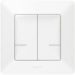   LEGRAND 752187 Wireless switch - double single pole Valena Life Netatmo white