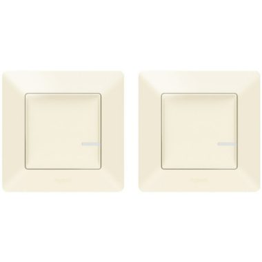 LEGRAND 752252 Paired set: Alternative switching - 1 smart switch + 1 wireless switch Valena Life Netatmo ivory