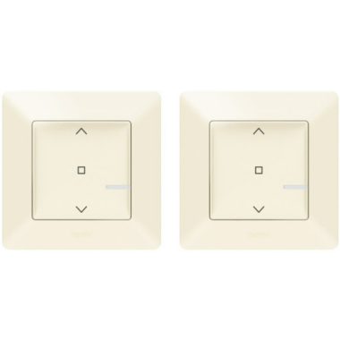 LEGRAND 752257 Paired set: Centralized shutter control - 1 intelligent shutter switch + 1 wireless shutter controller Valena Life Netatmo ivory