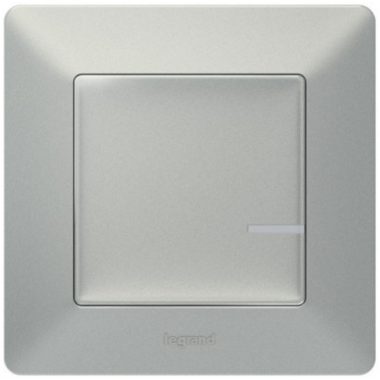 LEGRAND 752384 Intelligens fényerőszabályzó kapcsoló + kompenzátor Valena Life Netatmo alumínium