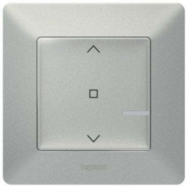 LEGRAND 752390 Intelligens redőnykapcsoló (végrehajtó) Valena Life Netatmo alumínium