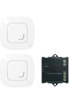 LEGRAND 752550 Paired set: Alternative switching with micromodule - 2 wireless switches + micromodule Valena Allure Netatmo white