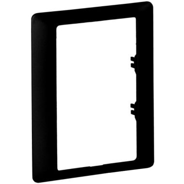 LEGRAND 754261 Valena Life single frame for 2x2P + F socket, black