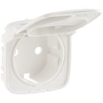   LEGRAND 754849 Valena Allure 2P + F socket cover, pin cover, mother of pearl