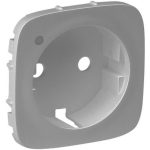   LEGRAND 754857 Valena Allure 2P + F socket with illuminated cover, aluminum