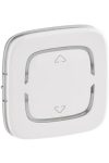 LEGRAND 755404 MyHome (Valena Allure) shutter control wide cover, white