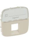 LEGRAND 755476 Valena Allure RJ11/RJ45 aljzat burkolat címketartóval, Elefántcsont