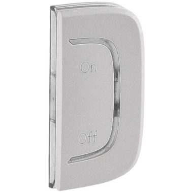 LEGRAND 755549 MyHOME (Valena Allure) ON / OFF marking right cover, aluminum