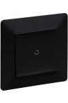 LEGRAND 756366 Valena Life smart single-pole switch / dimmer (executive), recessed, with decorative frame, black, phase / zero supply with single-phase output, pulse input, connectable to gateway -Net