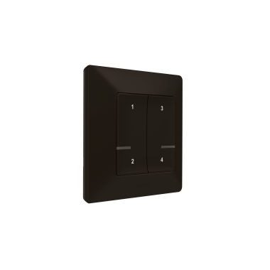 LEGRAND 756368 Valena Life Netatmo Scenario Switch - 4 Functions, Individually Programmable, Black