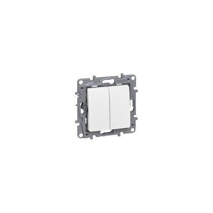 LEGRAND 764506 Niloé chandelier switch, white