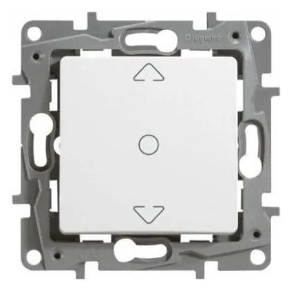 LEGRAND 764511 Niloé shutter switch 6 AX, white