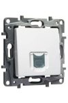 LEGRAND 764573 Niloé RJ45 Cat.6 UTP csatlakozóaljzat, fehér