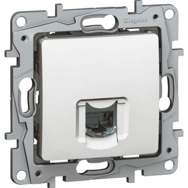 LEGRAND 764575 Niloé RJ45 Cat.6 STP körmös aljzat, fehér