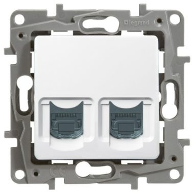 LEGRAND 764580 Niloé 2xRJ45 Cat.5 UTP socket, white