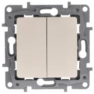 LEGRAND 764606 Niloé chandelier switch, beige