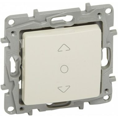 LEGRAND 764611 Niloé shutter switch 6 AX, beige