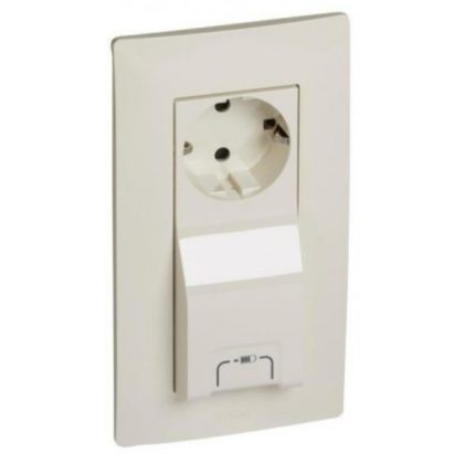   LEGRAND 764630 Niloé 2P+F / USB kombinált dugalj csatlakozóaljzat, bézs