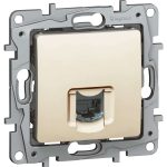 LEGRAND 764669 Niloé 1xRJ11 socket, beige