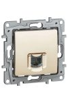 LEGRAND 764673 Niloé RJ45 Cat.6 UTP csatlakozóaljzat, bézs