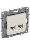 LEGRAND 764680 Niloé 2xRJ45 Cat.5 UTP socket, beige