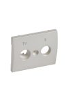 LEGRAND 771583 Galea Life TV-RD burkolat (30 mm) gyöngyház