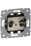 LEGRAND 775786 Galea Life TV-RD socket mechanism, terminating, 1.5 dB