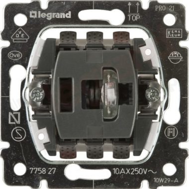 LEGRAND 775827 Galea Life cross switch with indicator light mechanism