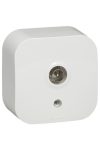 LEGRAND 782415 Forix IP20 wall-mounted TV antenna socket, end cap white