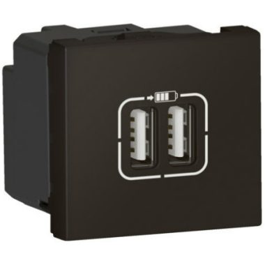 LEGRAND 79384 Program Mosaic dual USB socket, 5V 2.4A 2 modules