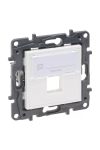 LEGRAND 863187 Niloé Step keystone adapter, fehér