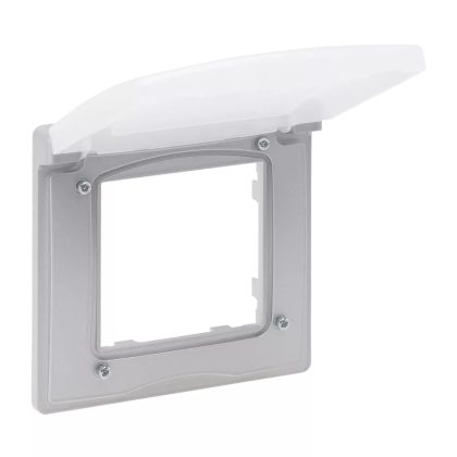 LEGRAND 863396 Niloé Step 1-es keret, IP44, alumínium