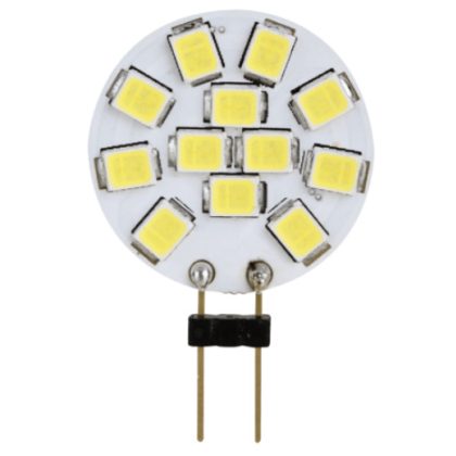   TRACON LG4K2W LED fényforrás 12 VAC/DC, 2 W, 2700 K, G4, 140 lm, 180°, EEI=A+