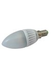 TRACON LGY5W Gyertya búrájú LED fényforrás, tejüveg 230VAC, 5 W, 2700 K, E14, 370 lm, 250°