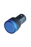 TRACON LJL22-BD LED-es jelzőlámpa, kék 48V AC/DC, d=22mm