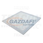   TRACON LP303019NW Süllyesztett LED panel, négyzet, fehér 220-240 VAC; 19 W; 1400 lm; 296×296 mm, 4000 K; IP40; EEI=A